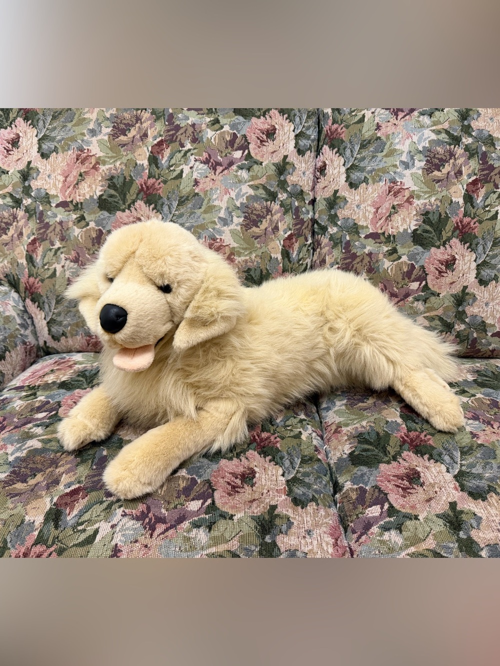E&J Prima Classic Collection 28” Labrador Golden Retriever Dog Plush Realistic